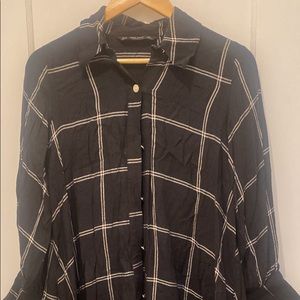 Plaid Zara dress / cardigan / shirt - only worn a handful of times.